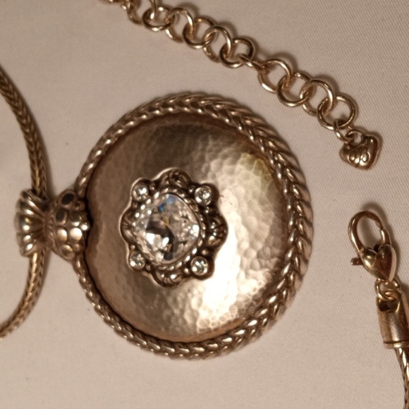 Brighton Jewelry - Brighton Gold and Silver Pendant Necklace